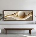 Tablou decorativ, EMR065, Lemn, Multicolor