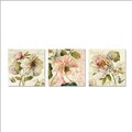 Set 3 tablouri decorative, pmdr45, Cadru: 100% LEMN (grosime: 3 cm), Multicolor