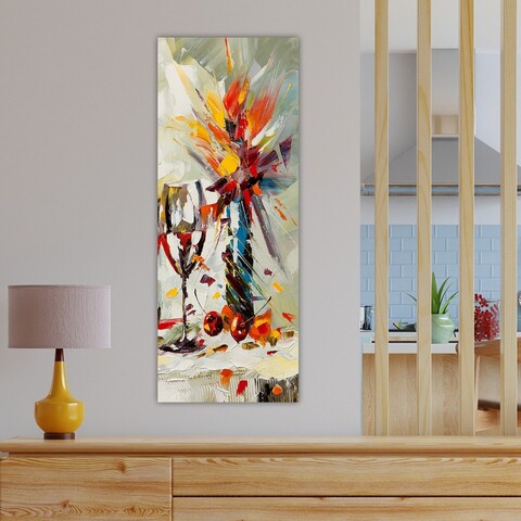 Tablou decorativ, DKY521636_3080, 30 x 80 cm, Multicolor