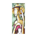 Tablou decorativ, DKY21398524_50120, Lemn (Grosime: 3 cm, Multicolor