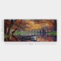 Tablou decorativ, YTY100419445_50120, Lemn (Grosime: 3 cm, Multicolor