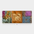 Tablou decorativ, YTY598600628_50120, Lemn (Grosime: 3 cm, Multicolor