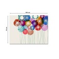 Tablou decorativ, 396709903_70100, Lemn (Grosime: 3 cm, Multicolor
