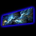 Tablou decorativ cu lumina LED, 3090KTLGDACT, 30 x 90 cm, Multicolor