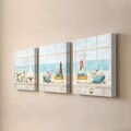 Tablou decorativ (3 Pieces), Dr9009, Lemn (Grosime: 3 cm, Multicolor