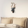 Decoratiune de perete, Deer, Dimensiuni: 26 x 38 x 17 cm, Multicolor