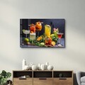 Tablou decorativ, VFT-2051, Dimensiuni: 46 x 72 cm, Multicolor