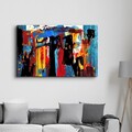 Tablou decorativ, CAM-3037, Dimensiuni: 70 x 110 cm, Multicolor