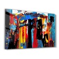 Tablou decorativ, CAM-3037, Dimensiuni: 70 x 110 cm, Multicolor