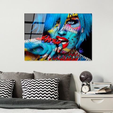 Tablou decorativ, UV-713 70 x 100, 70 x 100 cm, Multicolor