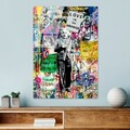 Tablou decorativ, UV-781 70 x 100, 70 x 100 cm, Multicolor
