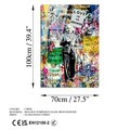 Tablou decorativ, UV-781 70 x 100, 70 x 100 cm, Multicolor