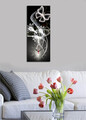 Ceas de perete, 3070CS-36, 30 x 70 cm, Multicolor