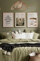 Tablou decorativ (3 Pieces), Artcerceve19, MDF, Multicolor
