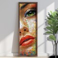 Tablou decorativ, EMR084, Lemn, Multicolor