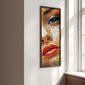 Tablou decorativ, EMR084, Lemn, Multicolor