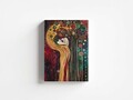 Tablou decorativ, YNS-1047-70 x 100, Lemn, Multicolor