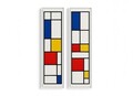 Tablou decorativ (2 Pieces), Furios748, Aluminiu, Multicolor