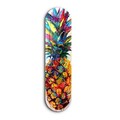 Tablou decorativ, Watercolor Ananas, Dimensiune: 20 x 80 cm, Multicolor