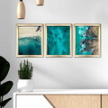 Tablou decorativ (3 Pieces), 3ACT-004, Cadru: 100% PVC (Grosime: 20 mm, Multicolor