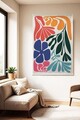 Tablou decorativ, Polybaby 4, Lățime: 100 cm Înălțime: 140 cm, Multicolor