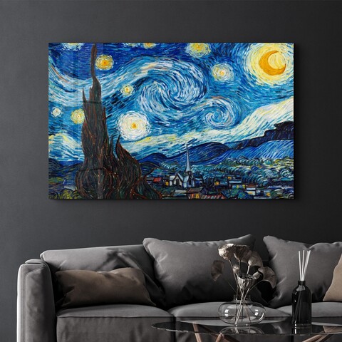 Tablou decorativ, OGLS-3063, Dimensiuni: 46 x 72 cm, Multicolor