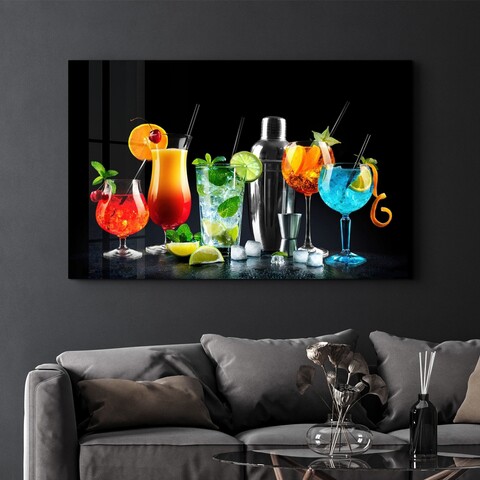 Tablou decorativ, VFT-2054, Dimensiuni: 46 x 72 cm, Multicolor