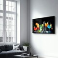 Tablou decorativ, VFT-2054, Dimensiuni: 46 x 72 cm, Multicolor