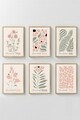 Tablou decorativ (6 Pieces), Artsycllct14, MDF, Multicolor