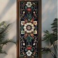 Tablou decorativ, EMR085, Lemn, Multicolor