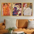 Tablou decorativ (3 Pieces), 3AC_UN987528_5575, Polistiren (Grosime: 2 cm, Multicolor
