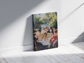 Tablou decorativ, YNS-1001-80 x 120, Lemn, Multicolor