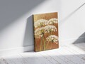 Tablou decorativ, YNS-1015-80 x 120, Lemn, Multicolor