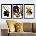 Tablou decorativ (3 Pieces), 3SC155, Plastic, Multicolor