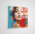 Tablou decorativ, CAM4076_5050, Dimensiune: 50 x 50 cm, Multicolor