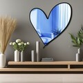 Oglinda decorativa, Ozgl517, Partea de jos: 100% EVA (Grosime: 10 mm, Albastru