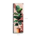 Tablou decorativ (3 Pieces), 3P4545BSRC-001, Cadru: 100% PIN (Grosime: 2,8 mm, Multicolor