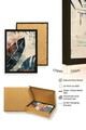 Tablou decorativ (3 Pieces), Huhu468S, Lemn masiv (Grosime: 2,5 cm, Multicolor