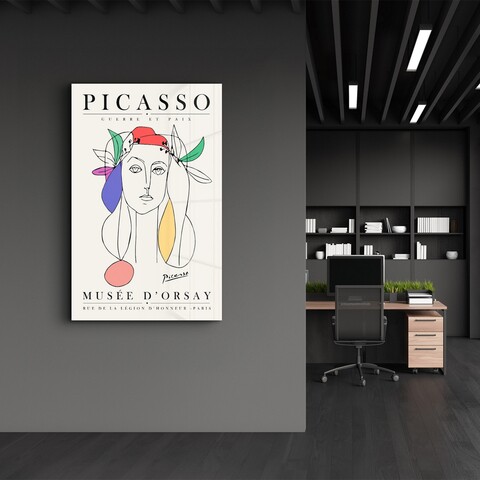 Tablou decorativ, SPR-1156, Dimensiuni: 46 x 72 cm, Multicolor