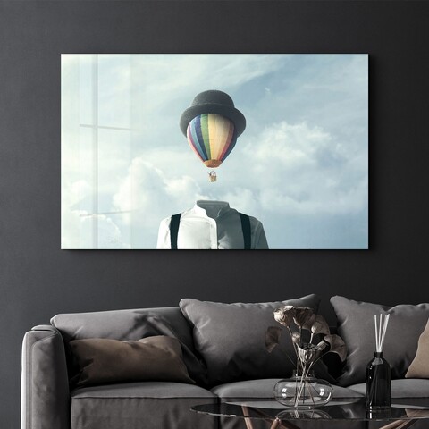 Tablou decorativ, CAM-5015, Dimensiuni: 70 x 110 cm, Multicolor