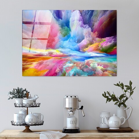 Tablou decorativ, UV-223 70 x 100, 70 x 100 cm, Multicolor