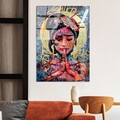Tablou decorativ, UV-728 70 x 100, 70 x 100 cm, Multicolor