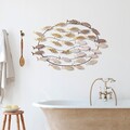 Decoratiune de perete, Alabalık 2, Dimensiuni: 94 x 58 x 4 cm, Multicolor