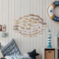 Decoratiune de perete, Alabalık 2, Dimensiuni: 94 x 58 x 4 cm, Multicolor