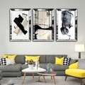 Vopsea decorativă MDF-Plexiglas (3 Pieces), Huhu408, Ramă: 100% plexiglas , Multicolor