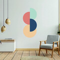 Sticker decorativ, MB-00101, Dimensiune: 100 x 45 cm, Multicolor