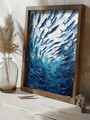 Tablou decorativ, GE250-L, Lemn, Multicolor