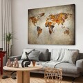 Tablou decorativ, 113023426_70100, Lemn (Grosime: 3 cm, Multicolor