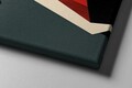 Tablou decorativ, ASR_CNV25-17, Cadru: 100% lemn (Grosime: 2 x 3 cm, Multicolor