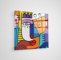 Tablou decorativ, CAM4011_7070, Dimensiune: 70 x 70 cm, Multicolor
